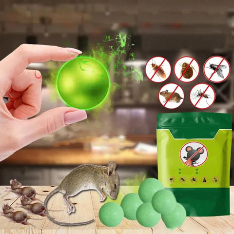 Rodent and insect repellent sphere