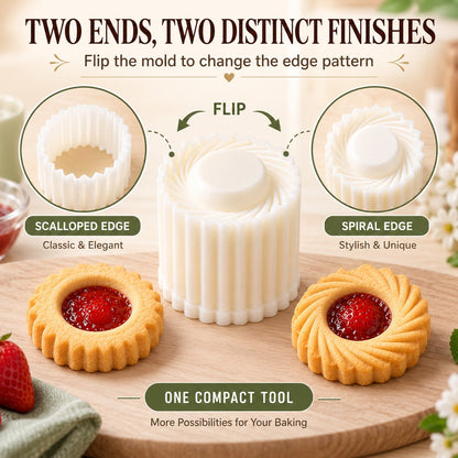Creative Double-Ended Pastry Mold-2-in-1 Mooncake Cookie Press