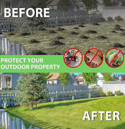 Rodent and insect repellent sphere