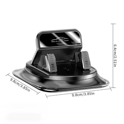 🚗 360° Rotating Car Phone Holder | Suction Cup Mount for iPhone & Android