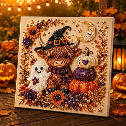 Halloween Pearl Art DIY Kit – 3D Pearl Bead Craft Set