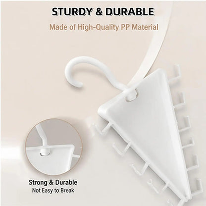 🧥[BUY 1 GET 1 FREE] 360° Rotating V-Shaped Closet Organizer👗