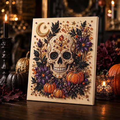 Halloween Pearl Art DIY Kit – 3D Pearl Bead Craft Set