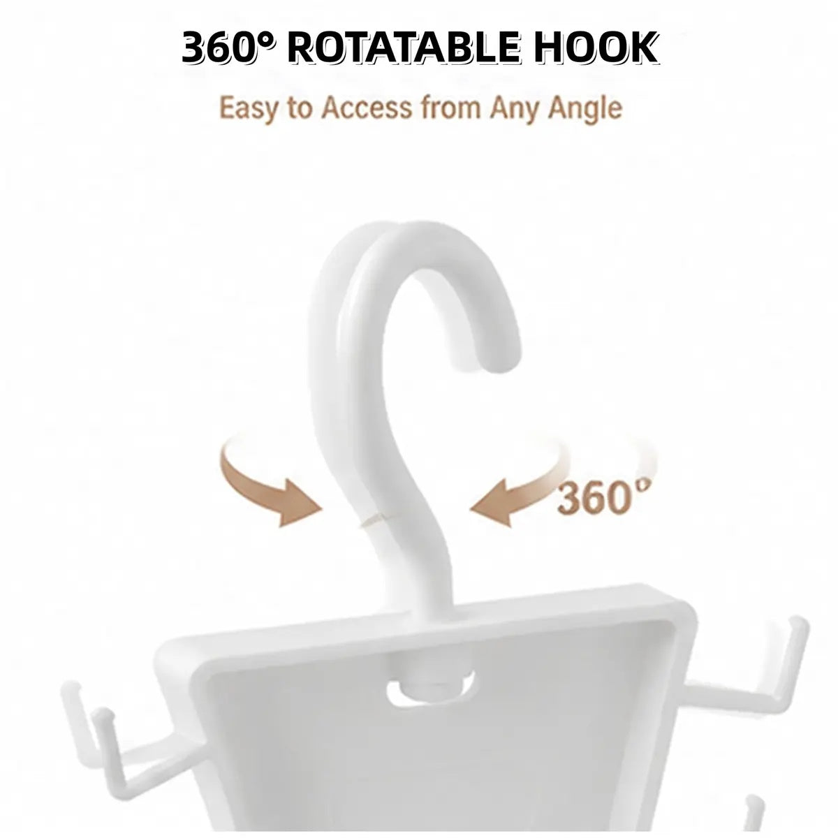 🧥[BUY 1 GET 1 FREE] 360° Rotating V-Shaped Closet Organizer👗