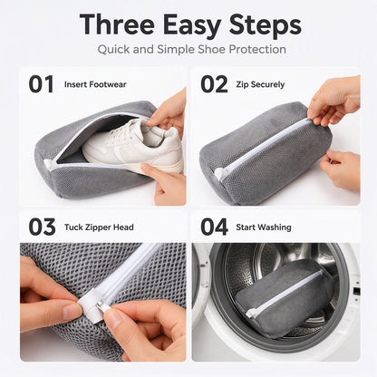 💥BUY 1 GET 1 FREE Today!!⚡ 50K+ SOLD! 🎁Mesh Shoe Washing Bag for Laundry Machine