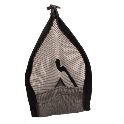 Portable Lightweight Mesh Travel Toiletry Bag — Breathable, Quick-Dry, Zipper Closure for Travel & Gym